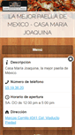 Mobile Screenshot of casamariajoaquina.com